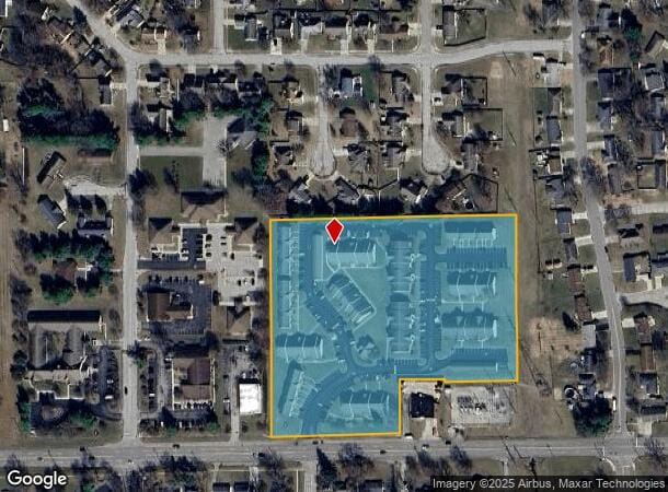  4703 Creekside Way, Columbus, IN Parcel Map