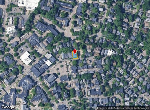 121 Brook St, Brookline, MA Parcel Map