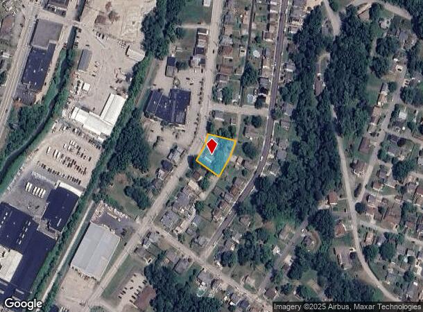  1017 Highland Ave, Greensburg, PA Parcel Map