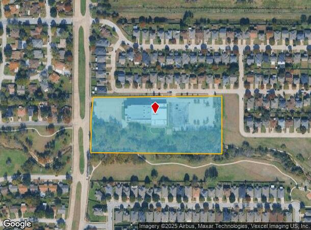 501 Academy Blvd, Fort Worth, TX Parcel Map