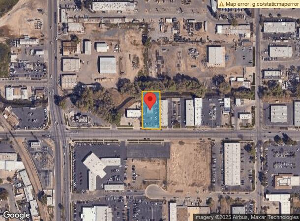  1444 E Main St, Visalia, CA Parcel Map