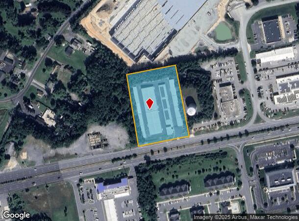 1306 Pulaski Hwy, Edgewood, MD Parcel Map