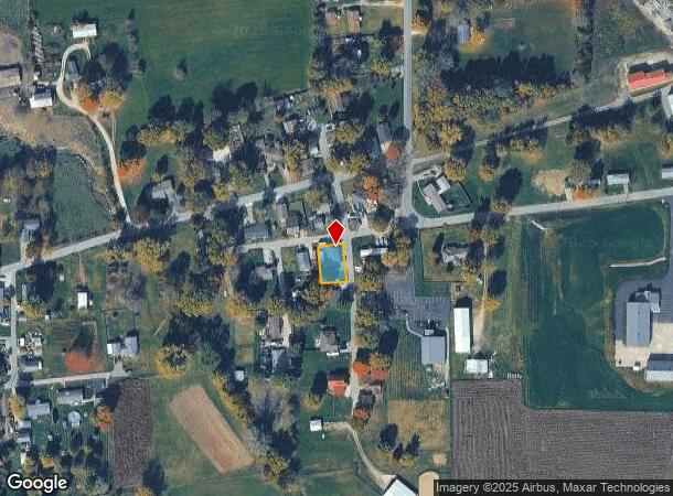  200 S Hougland St, Trafalgar, IN Parcel Map