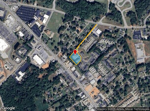 210 Outlook Dr, Boiling Springs, SC Parcel Map
