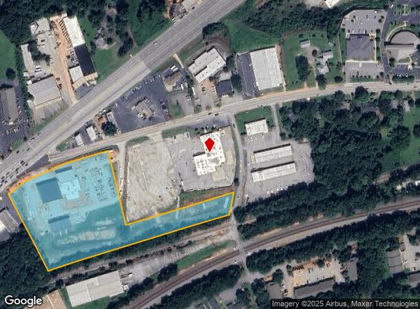  463 W Main St, Taylors, SC Parcel Map