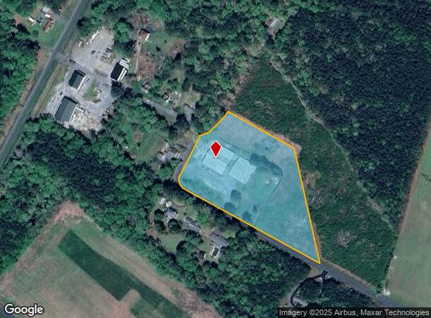  27119 Turkey Run Rd, Mears, VA Parcel Map