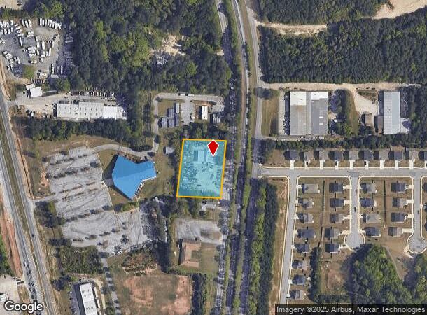  9783 S Main St, Jonesboro, GA Parcel Map