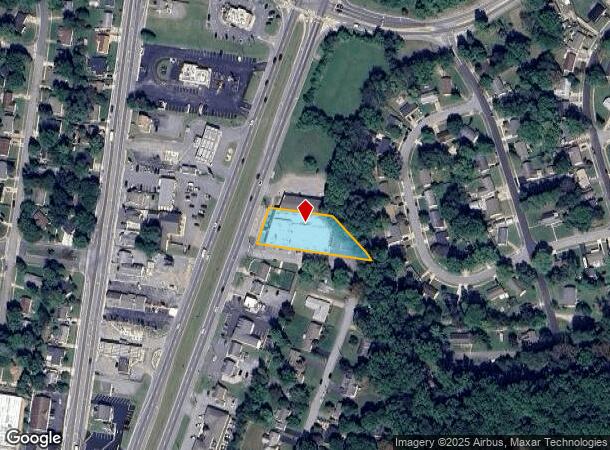  1631 S Dupont Hwy, Dover, DE Parcel Map