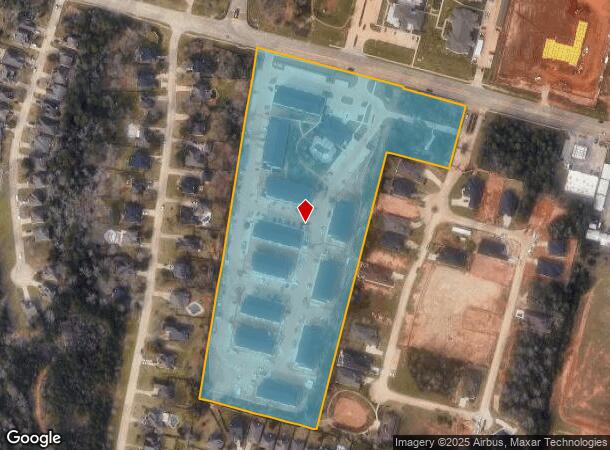 1575 League Line Rd, Conroe, TX Parcel Map