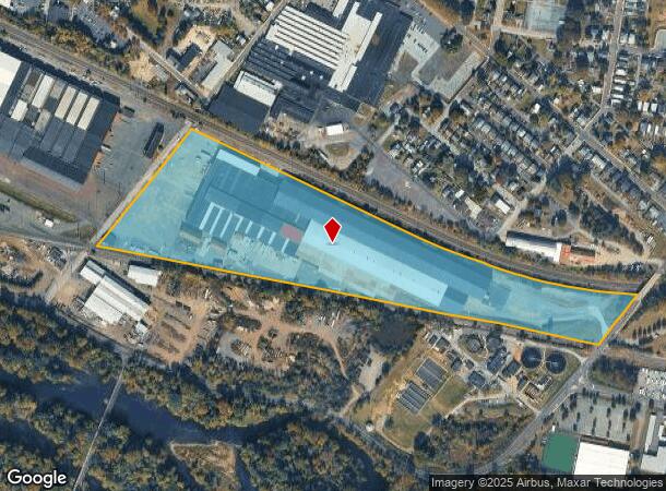 202 S Keim St, Pottstown, PA Parcel Map