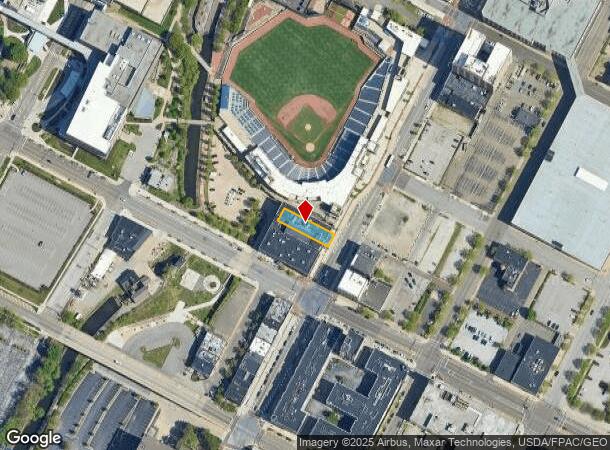  326 S Main St, Akron, OH Parcel Map