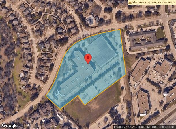  350 Highland Dr, Lewisville, TX Parcel Map