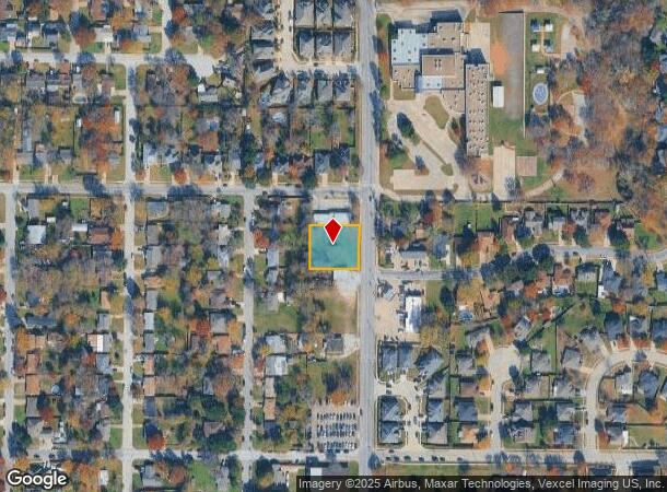 702 S Main St, Euless, TX Parcel Map