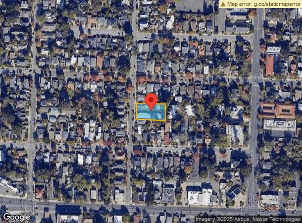  1216 Glenn St, Santa Rosa, CA Parcel Map