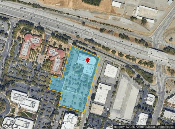  331 Fairchild Dr, Mountain View, CA Parcel Map