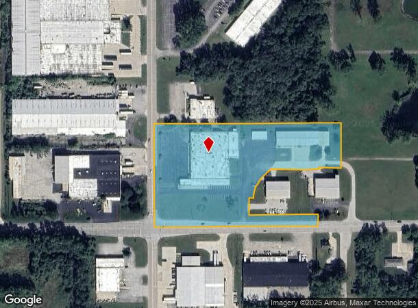 2000 Middlebury St, Elkhart, IN Parcel Map