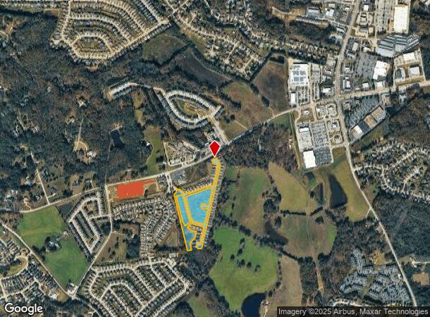  563 Harrison Bridge Rd, Simpsonville, SC Parcel Map