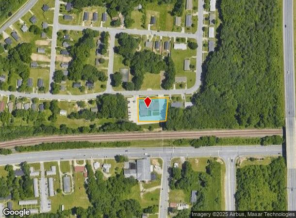  1810 Brockett Ave, High Point, NC Parcel Map