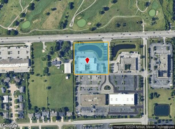  521 E County Line Rd, Greenwood, IN Parcel Map