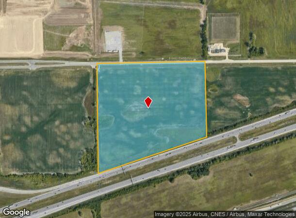 Wick/Venoy, Romulus, MI Parcel Map