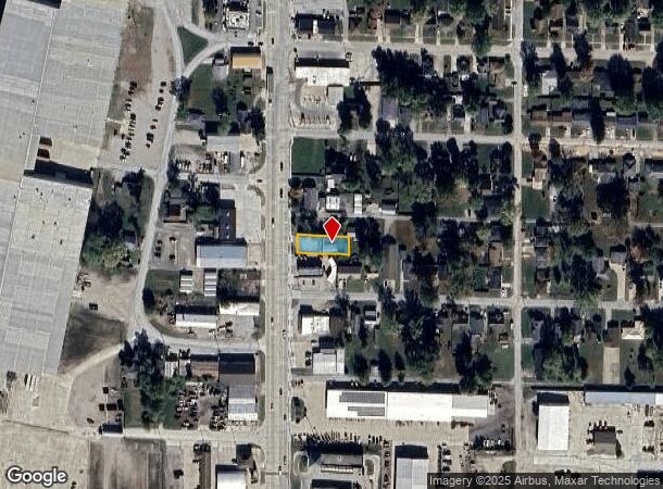 1604 S Banker St, Effingham, IL Parcel Map
