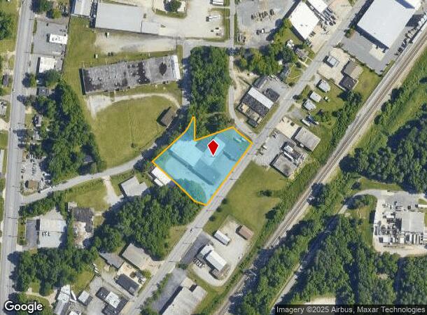  2406 W English Rd, High Point, NC Parcel Map