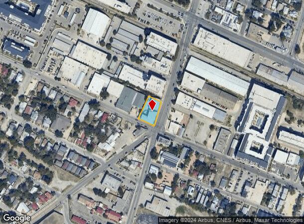  1425 S Flores St, San Antonio, TX Parcel Map