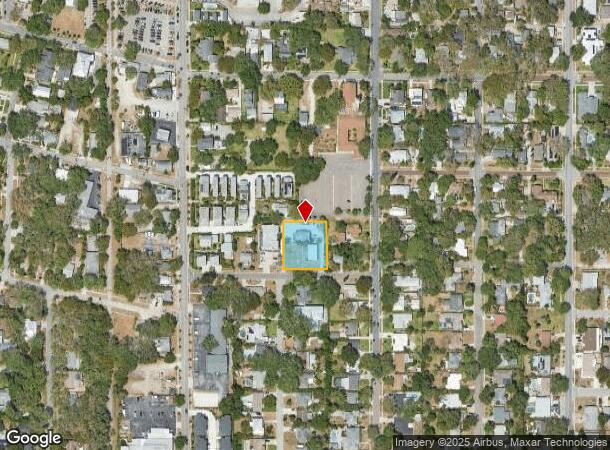 442 James St, Dunedin, FL Parcel Map