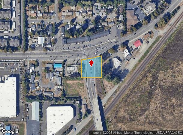  2722 E Main, Puyallup, WA Parcel Map