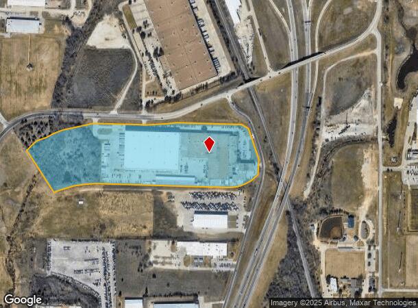 2800 Airport Rd, Denton, TX Parcel Map