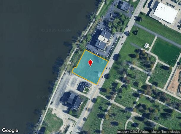 2110 Riverside Dr, Green Bay, WI Parcel Map