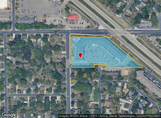 2390 Mounds View Blvd, Saint Paul, MN Parcel Map