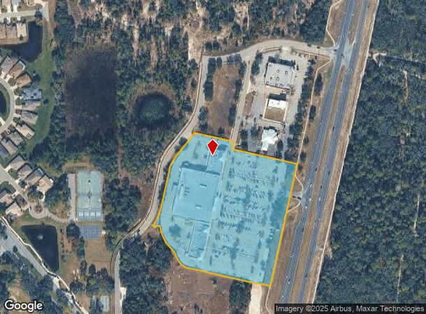 9595 Commercial Way, Weeki Wachee, FL Parcel Map