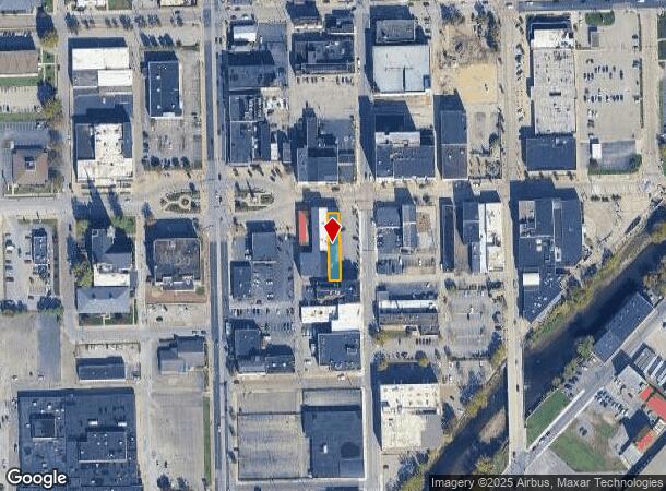  28 E Washington St, New Castle, PA Parcel Map