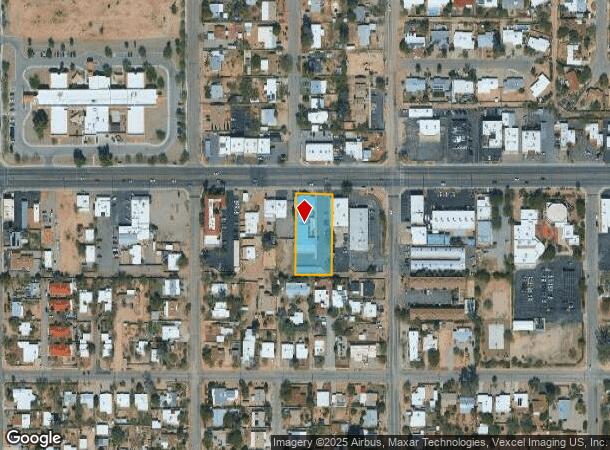 5232 E Pima St, Tucson, AZ Parcel Map