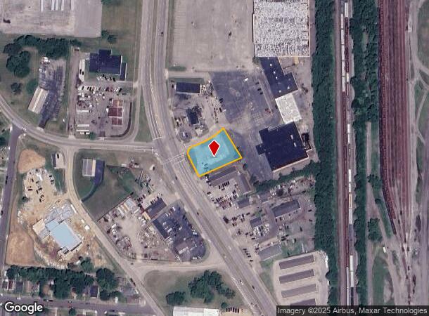 1809 S University Blvd, Middletown, OH Parcel Map