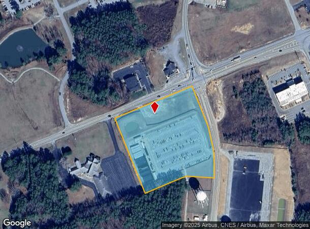 1710 N Mecklenburg Ave, La Crosse, VA Parcel Map