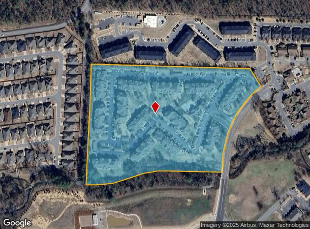  1 Stonebridge Cir, Little Rock, AR Parcel Map