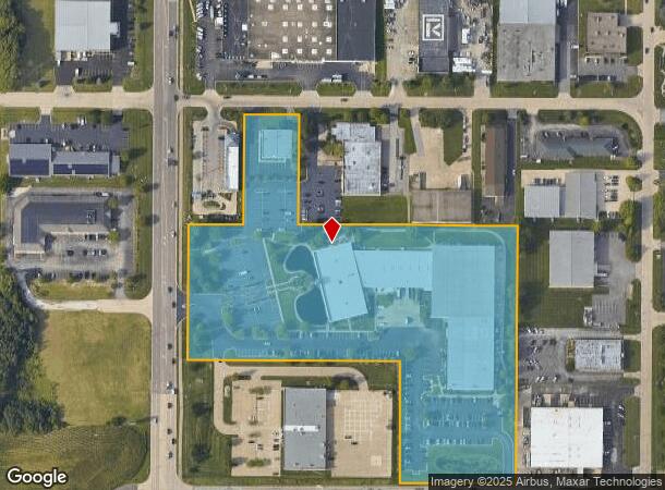 8300 N Allen Rd, Peoria, IL Parcel Map