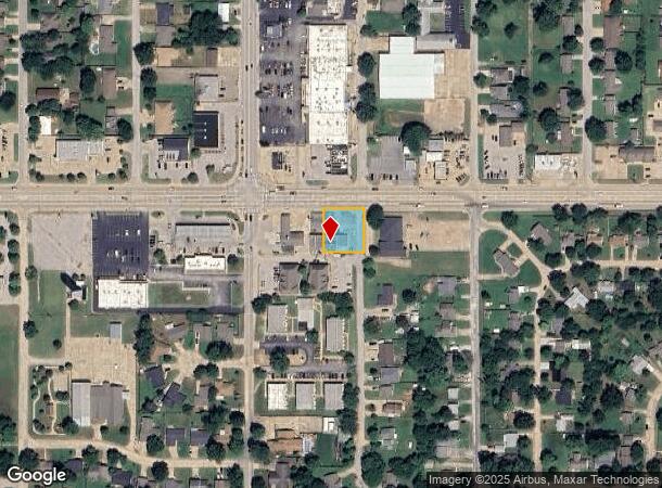 1112 E Taft Ave, Sapulpa, OK Parcel Map