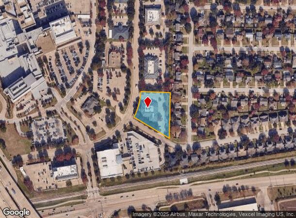  1625 Lancaster Dr, Grapevine, TX Parcel Map