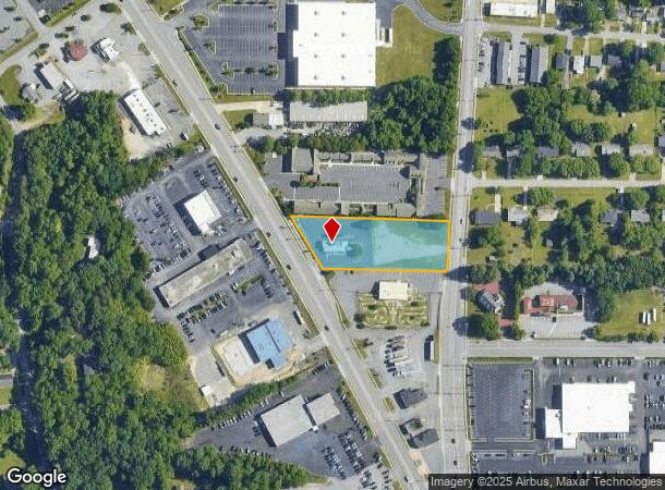  2420 N Main St, High Point, NC Parcel Map