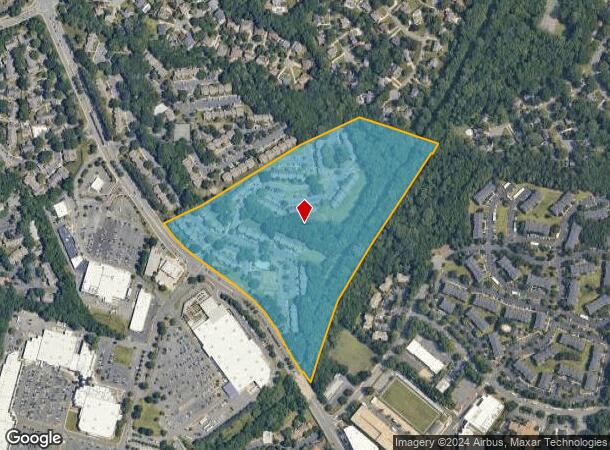  10216 Cedar Trail Ln, Charlotte, NC Parcel Map