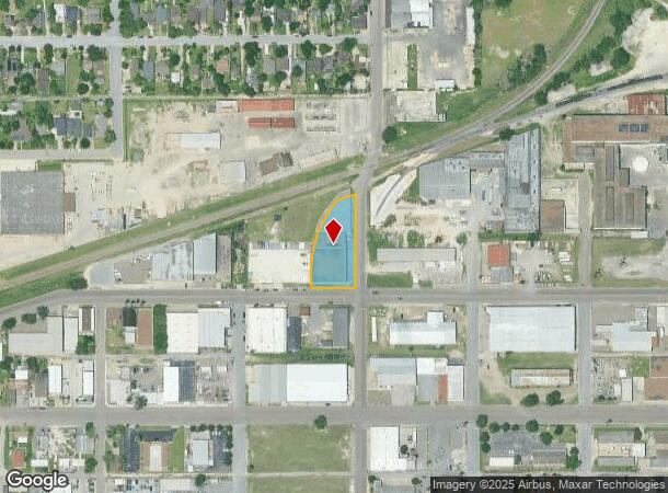  1002 W Jackson St, Harlingen, TX Parcel Map