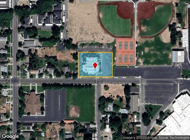  393 E 2Nd N, Rexburg, ID Parcel Map