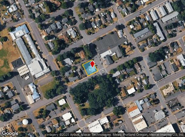  435 N Holly St, Canby, OR Parcel Map