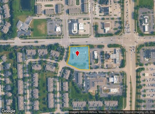  3020 Reflection Dr, Naperville, IL Parcel Map