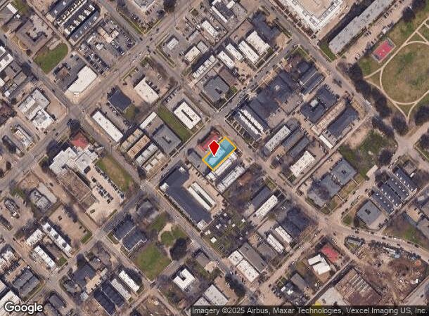  1515 Bennett Ave, Dallas, TX Parcel Map