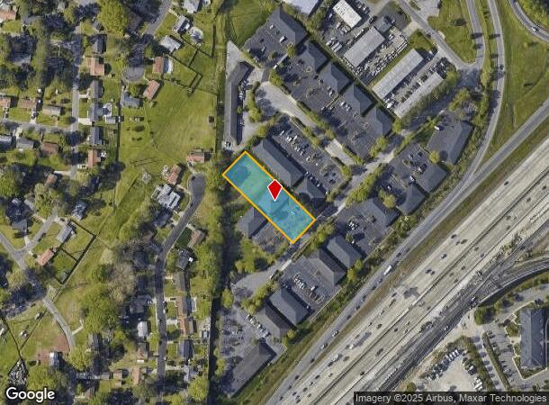  1512 Technology Dr, Chesapeake, VA Parcel Map