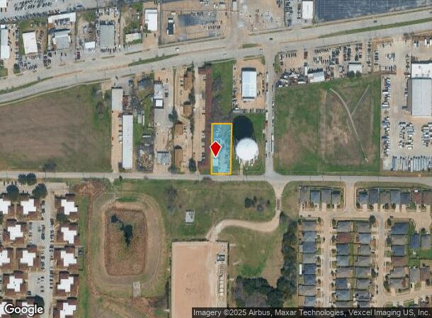 3023 Howell St, Arlington, TX Parcel Map